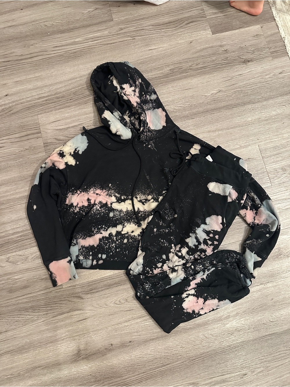 Daydreamer matching acid wash sweat set